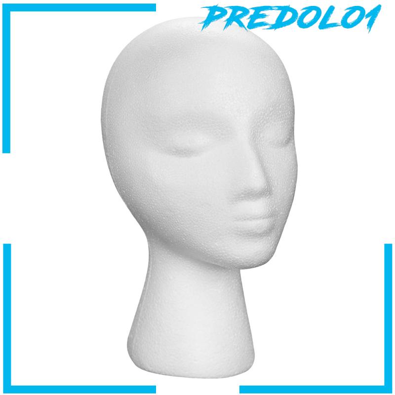 [Predolo1] Manekin Busa Wanita Head Hat Display Stand Dudukan Sopak Ringan