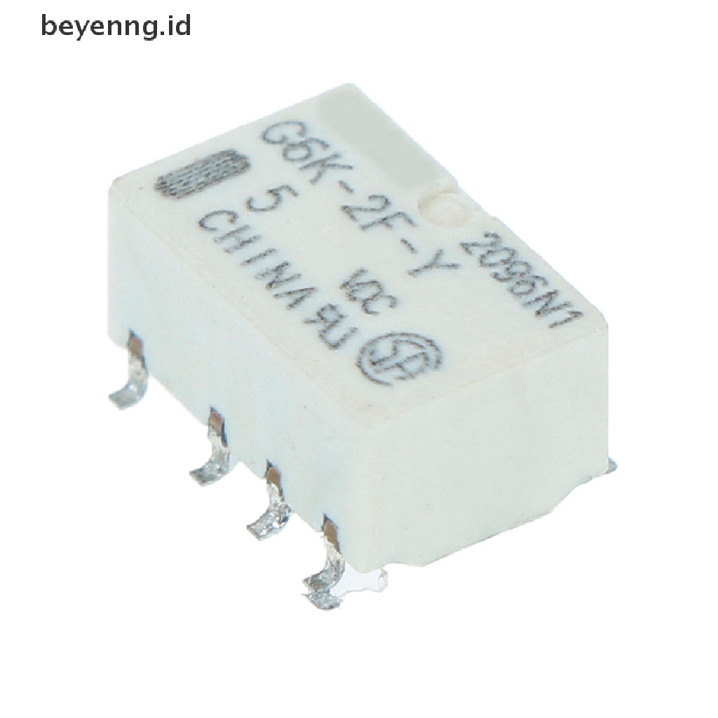 Beyen 5pcs dc 5v smd g6k-2f-y relay Sinyal 8pin Untuk omron relay ID