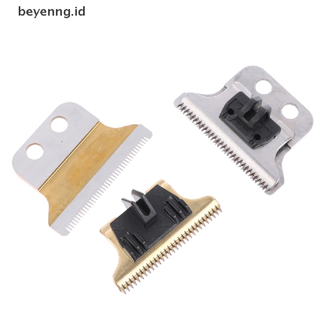 Beyen Metal T-Shaped Hair Clipper Blade T9 Pisau Trimmer Pengganti Clipper Head Kit ID