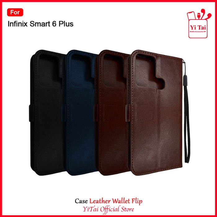 YITAI YC34 Case Leather Wallet Flip Oppo A57 4G A77S A76 A96 A36