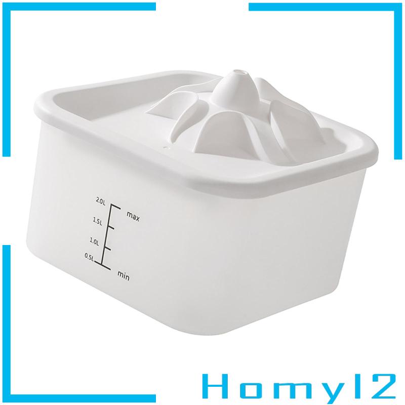 [HOMYL2] Mangkok Minum Dispenser Pet Otomatis Quiet Multiple Pets Cat Water Fountain