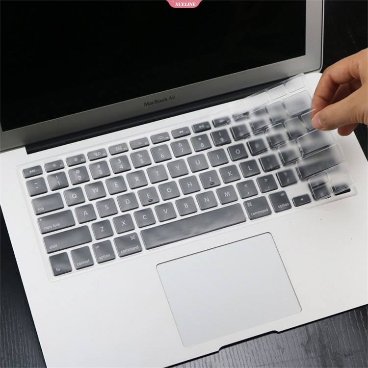 Pelindung Kulit Laptop Silikon 13inci Untuk Macbook Pro Air Keyboard Cover notebook A1466 A1466 A1502 [ZXL]