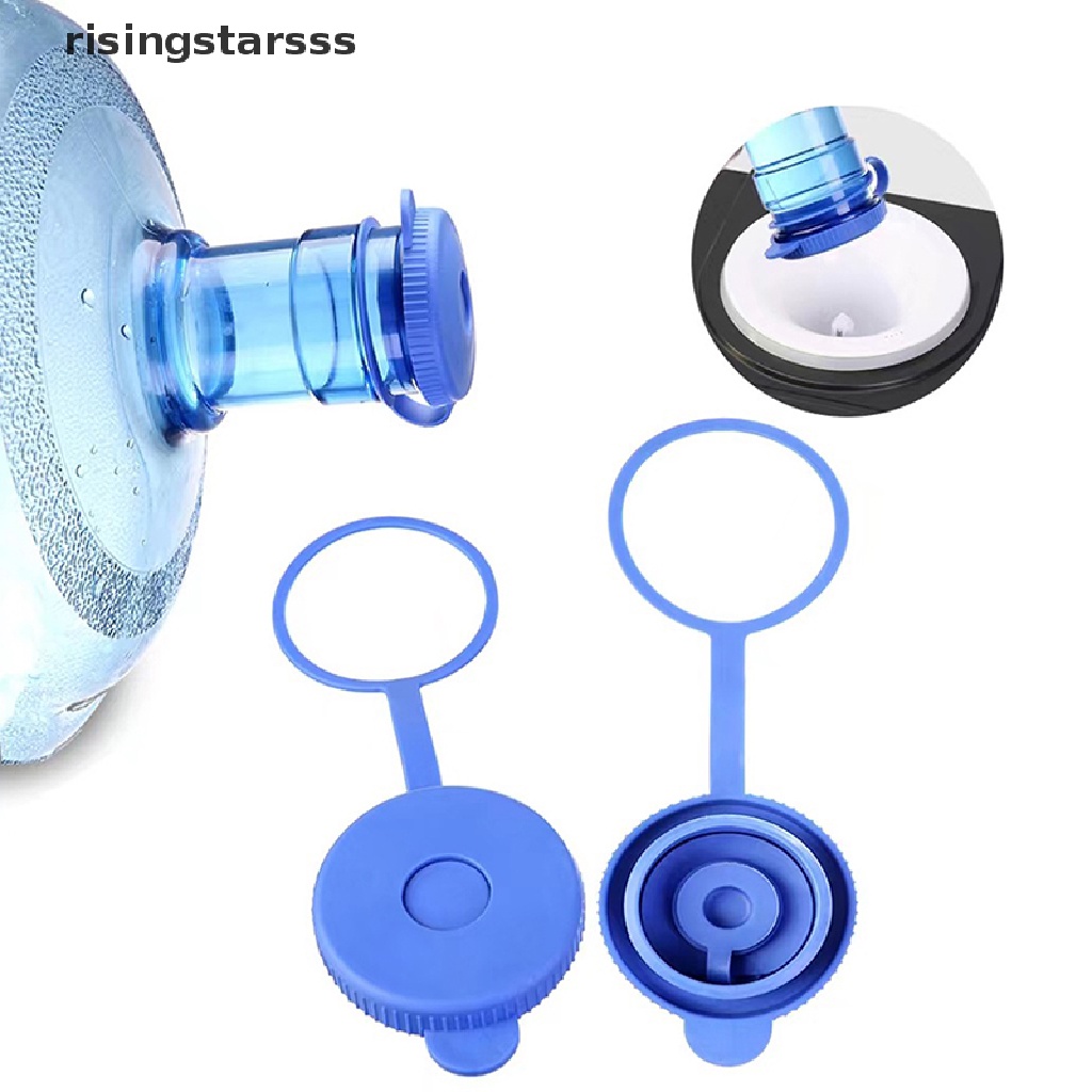 Rsid Span-new 5tutup Galon Water Jug Plug Gantung Ring Reusable Cap Segel Pengganti Botol Jelly