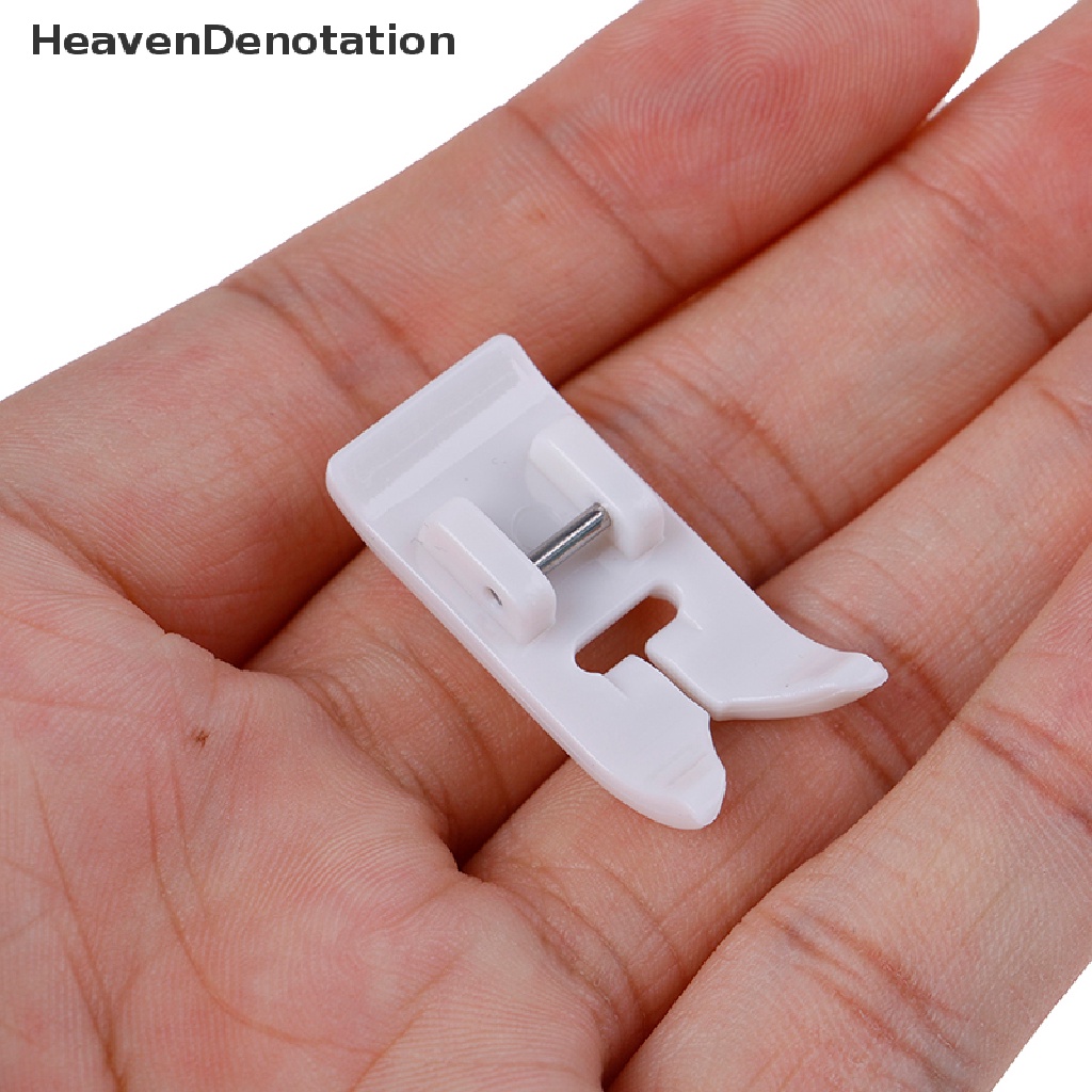 [HeavenDenotation] 2pcs Mesin Jahit Presser Foot Snap on Foot Untuk Aksesori Menjahit  Hdv