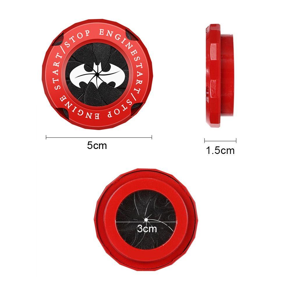 POPULAR Onekey Start Stop Button Cover Moldings Interior Motor Tombol Penutup Saklar Penutup Putar