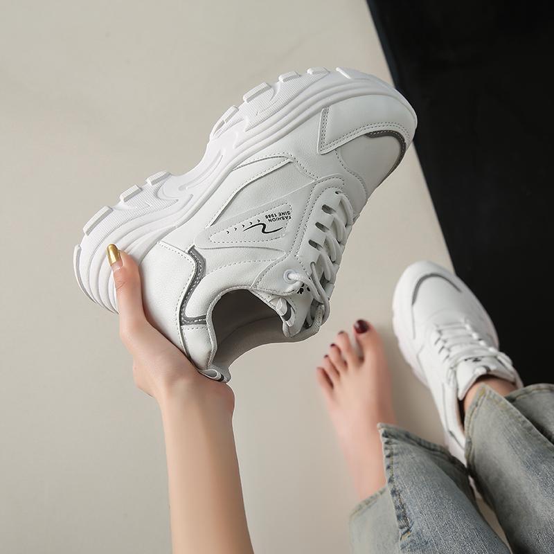 CaniKorea &quot;FREE BOX&quot; (Size 37 - 41) Hyeri Sepatu Sneakers Wanita Kasual Fashion Korea Import 9207