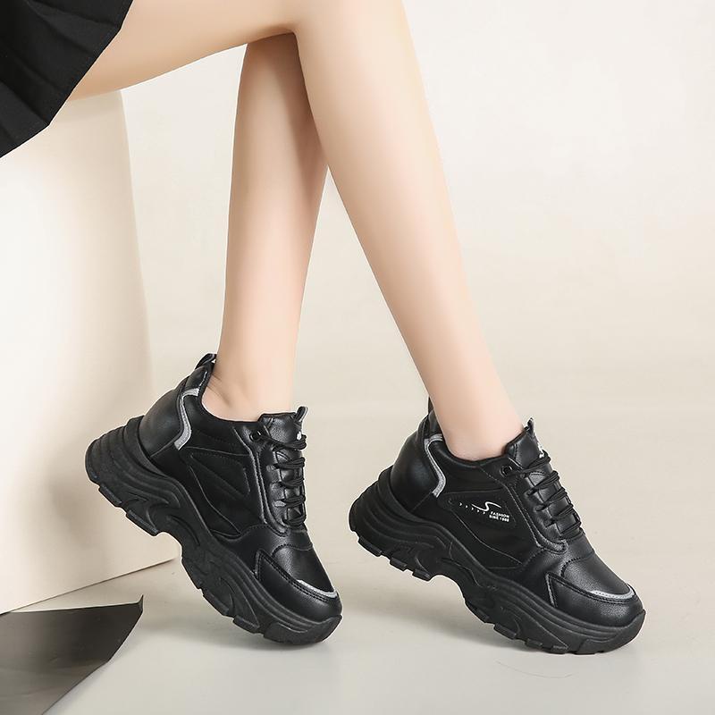 CaniKorea &quot;FREE BOX&quot; (Size 37 - 41) Hyeri Sepatu Sneakers Wanita Kasual Fashion Korea Import 9207