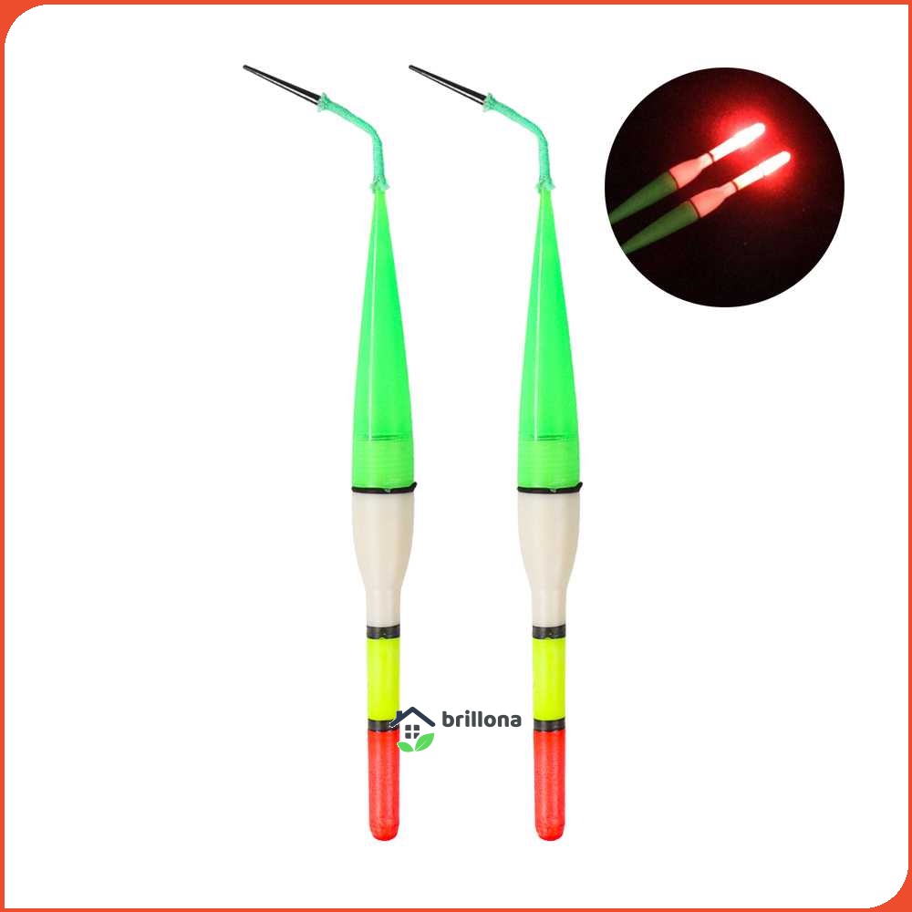 TONQUU Pelampung Umpan Pancing LED Luminous Fishing Floats Bait 2 PCS - NT-02