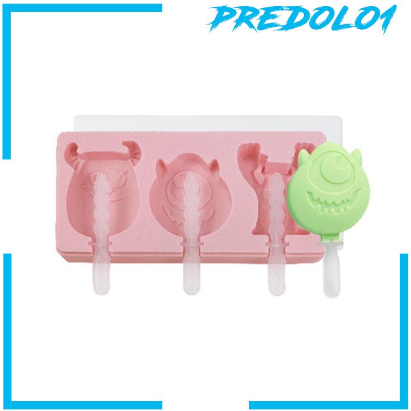 [Predolo1] Popsicle maker Untuk Rilis Kartun Removable Gambar Lucu Membuat Es