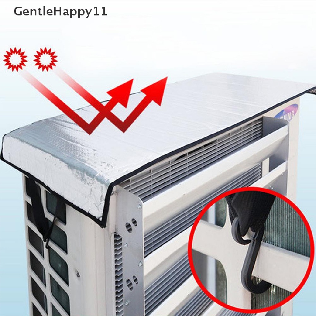 Gentlehappy Penutup Ac Outdoor Rainproof Tahan Air Anti Debu Anti-Ssalju Cleaning Cover Ac Keep Cleaning Tools id