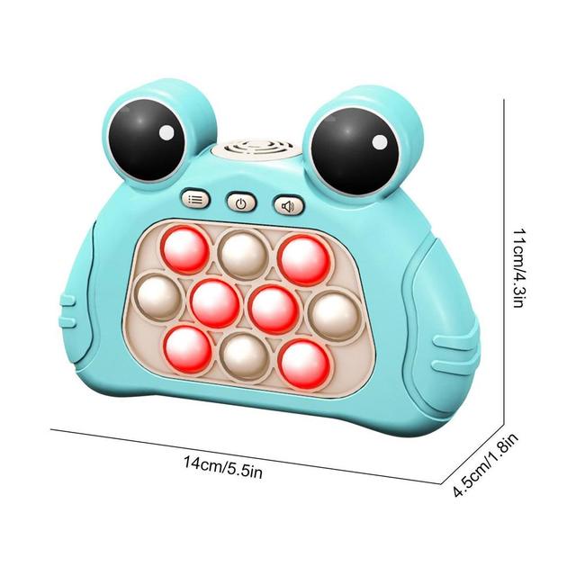Pop Push Bubble Puzzle Game Orang Tua-Anak Interaktif Stress Relief Press It Handle Fidget Toy Dekompresi Mainan Untuk Anak Laki-Laki Perempuan