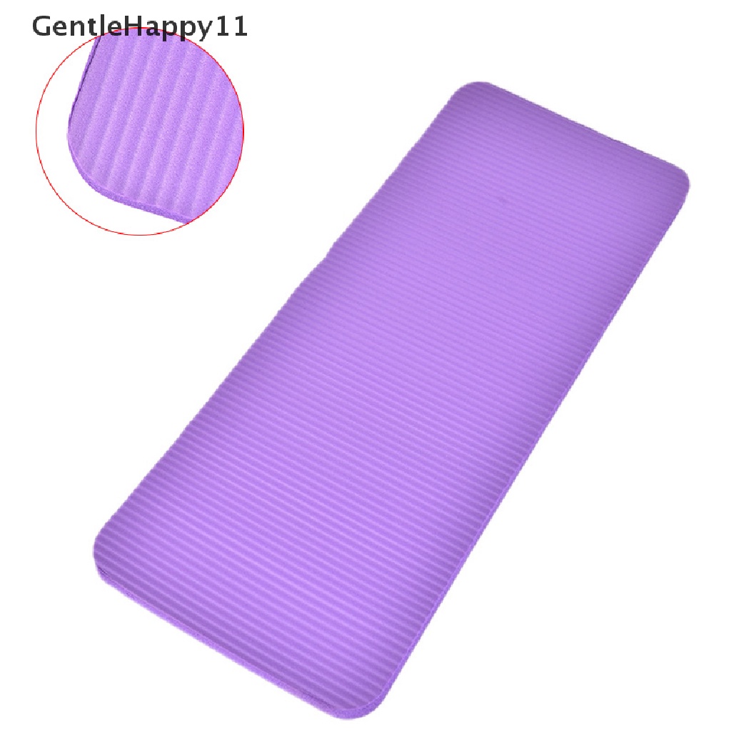 Gentlehappy 60x25x1.5 cm Non-Slip Yoga Knee Pad Cushion El Sport Mat Gym Lembut Yoga Tikar  Id