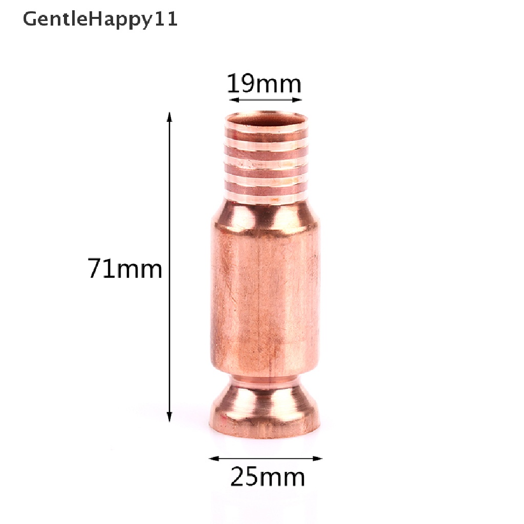 Gentlehappy 1pc Pompa Transfer Cairan Sifon Tembaga 19mm Self-priming Siphon Connector id