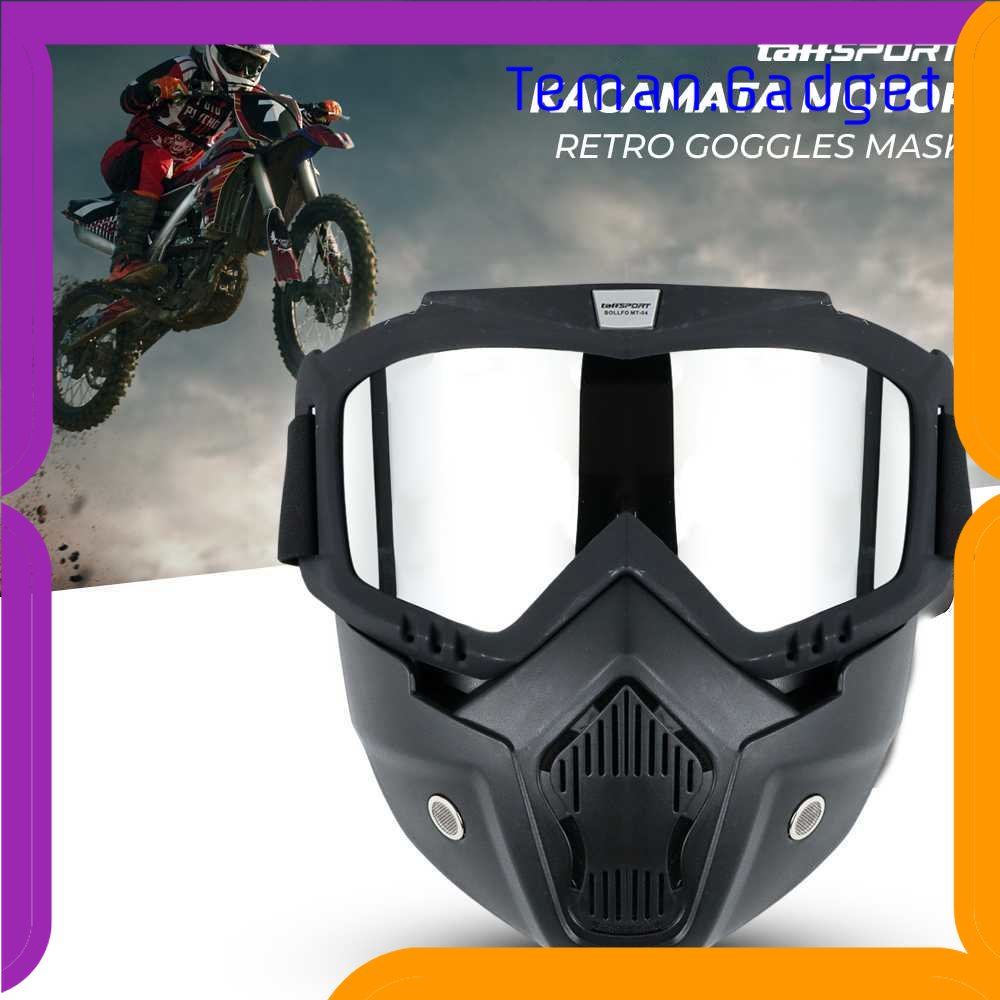 TG - OTO TaffSPORT BOLLFO Kacamata Goggles Mask Motor Retro Windproof - MT-04