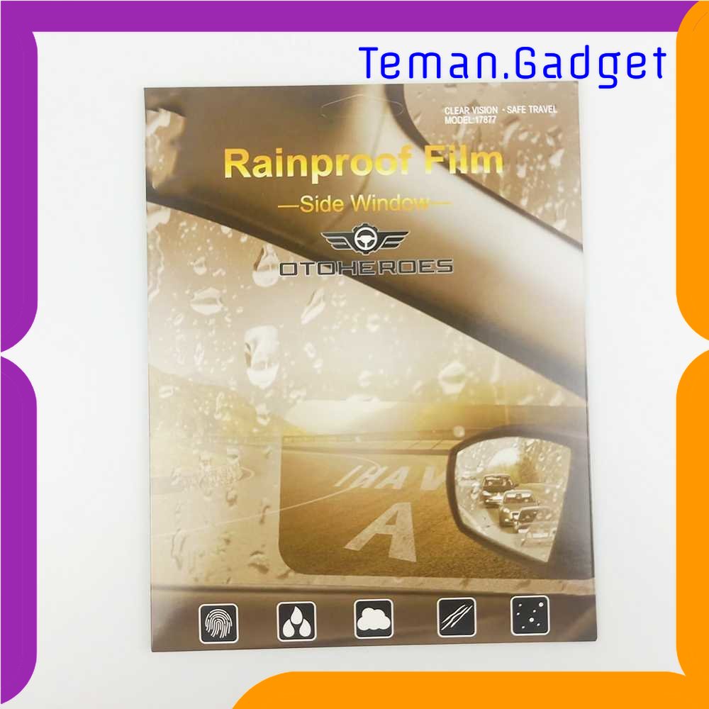 TG - OTO OTOHEROES Sticker Anti Fog Spion Mobil Waterproof Film 20x16cm 2PCS - 1787