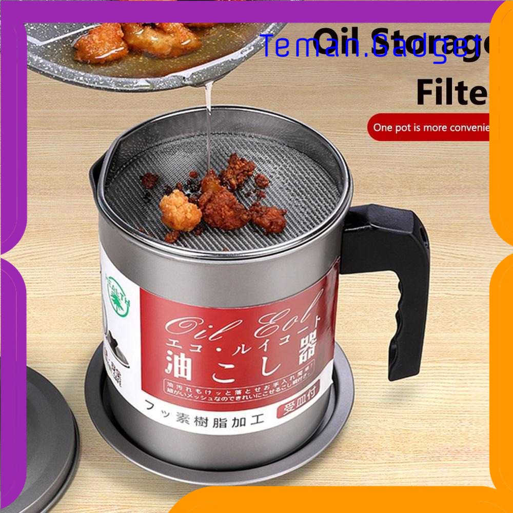 TG - DPR HEALTH Tempat Saringan Minyak Oil Strainer Pot Stainless 1.7L - G2103