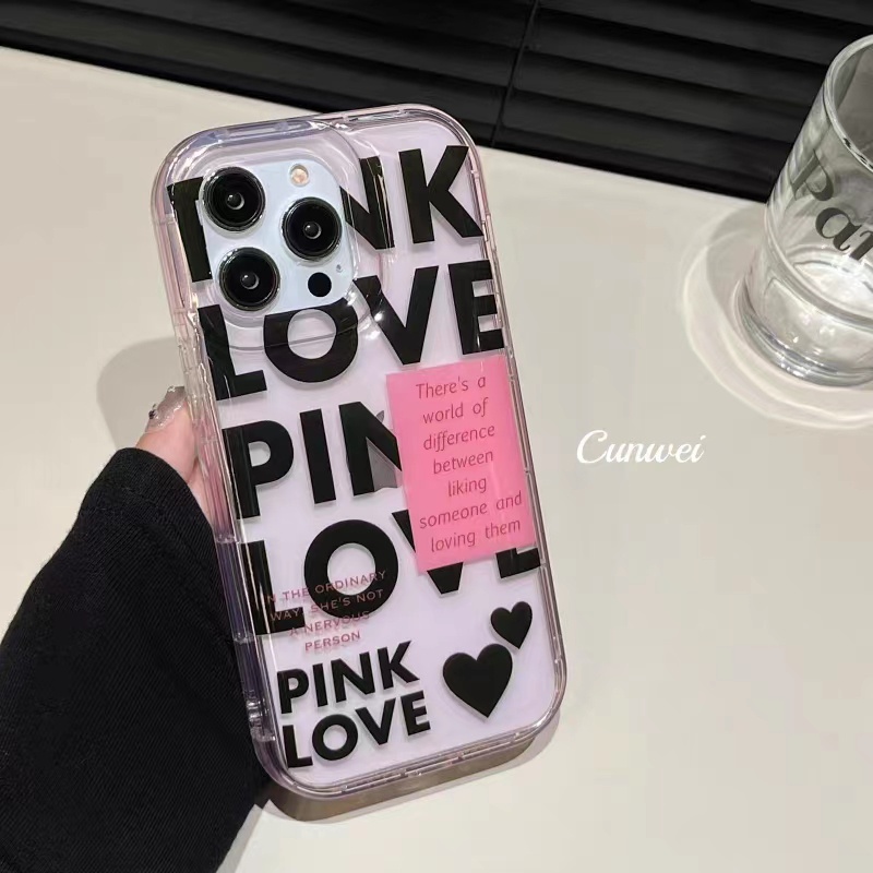 IPHONE Cocok Untuk Iphone11 14 14pro 14plus 13 13mini 13pro 13prm iPhone12 7Plus 8Plus Xr XS 13 12mini Pro Max Empat Sudut Casing Ponsel Transparan Tahan Guncangan