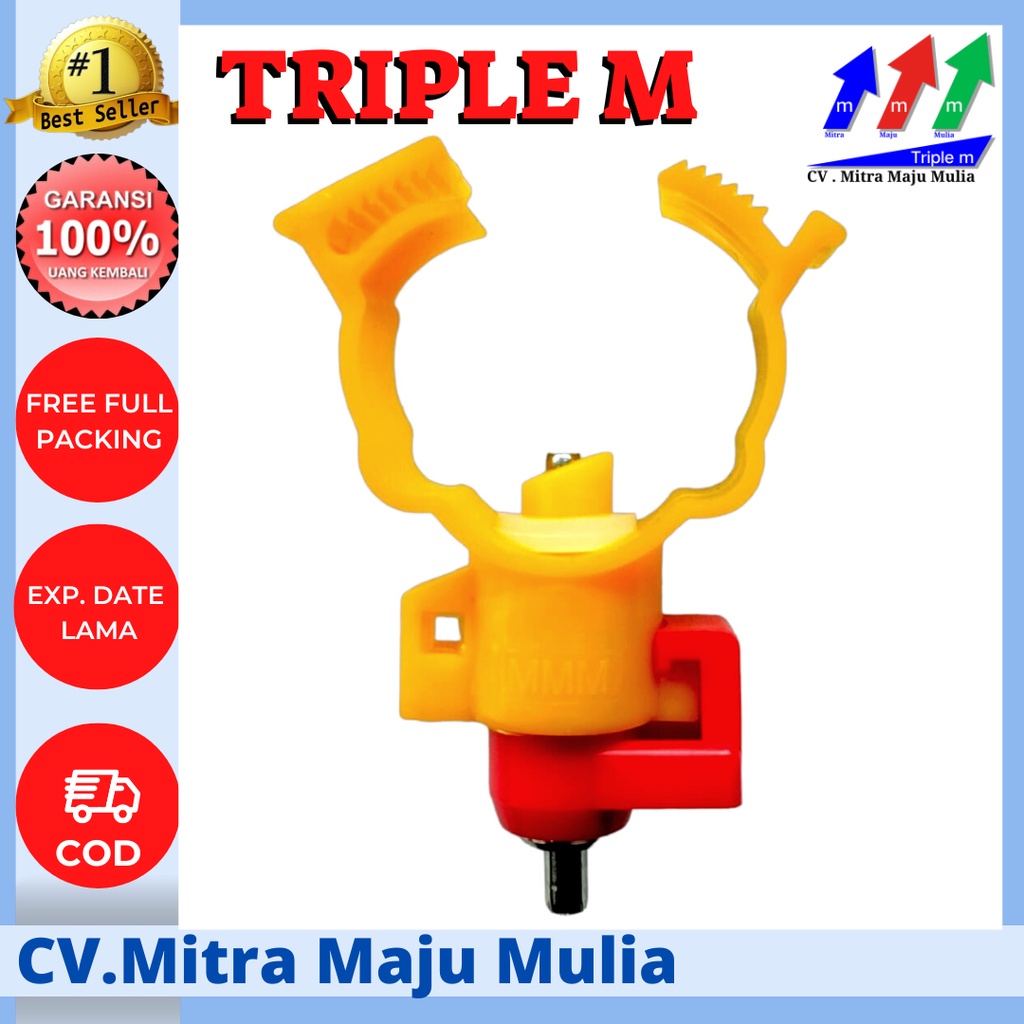 Nipel A9 Nipel Nipple Nepel Niple Drinker, Tempat minum ayam petelur broiler puyuh, Nipel A5 MMM