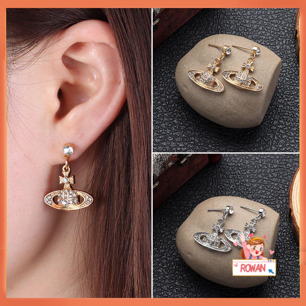 R-flower Earrings Gaya Baru Planet Decor Cincin Telinga Keren