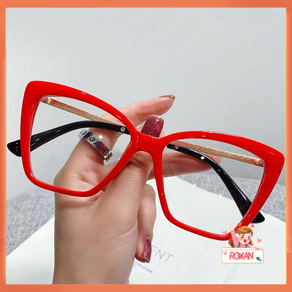 R-flower Anti-Blue Light Kacamata Pria Wanita Portable Pelindung Mata Ultra Light Frame