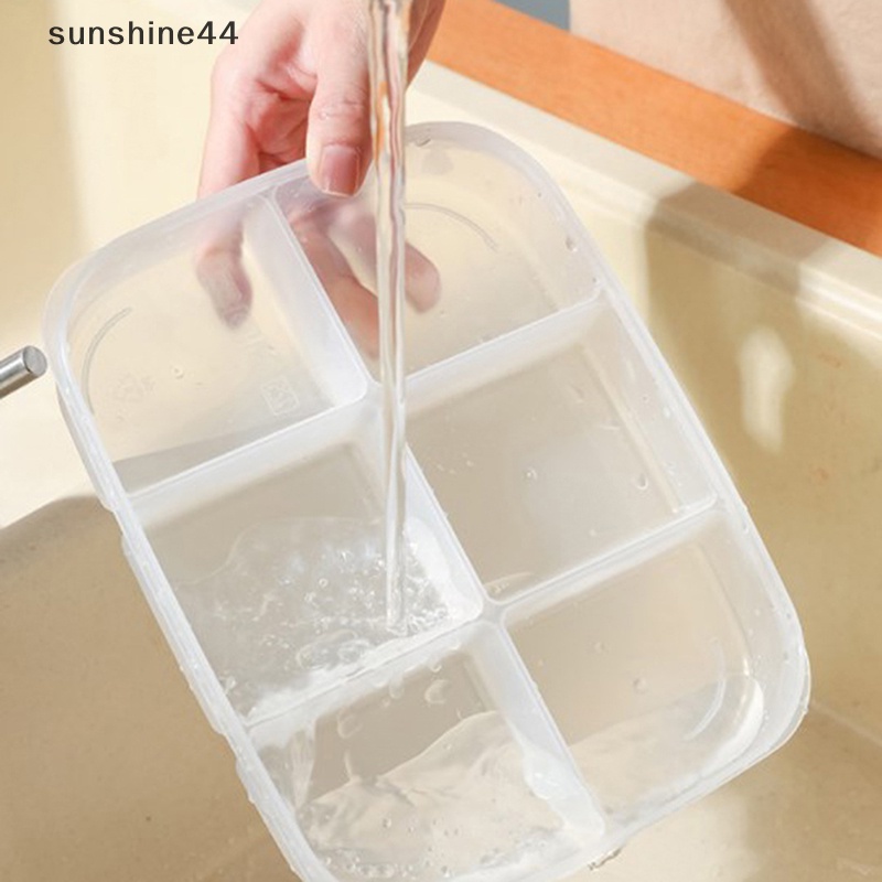 Sunshine Kotak Penyimpanan Buah Makanan Portable Kompartemen Kulkas Freezer Organizers ID