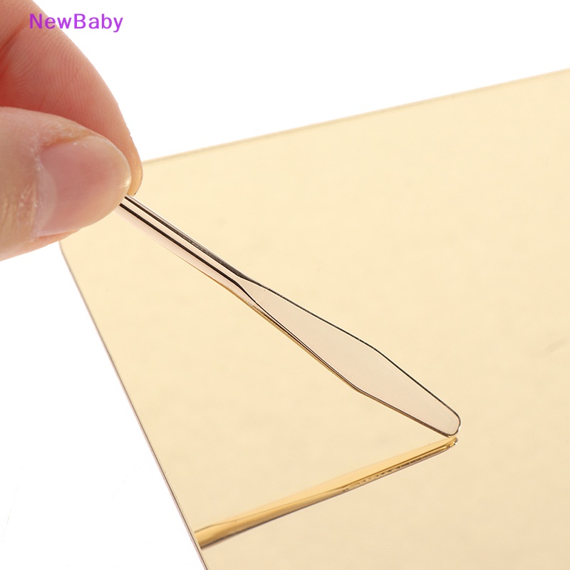 Newbaby Palet Akrilik Spatula Batang Gel Foundation Krim Pencampur Eye Shadow Untuk Nail Art ID