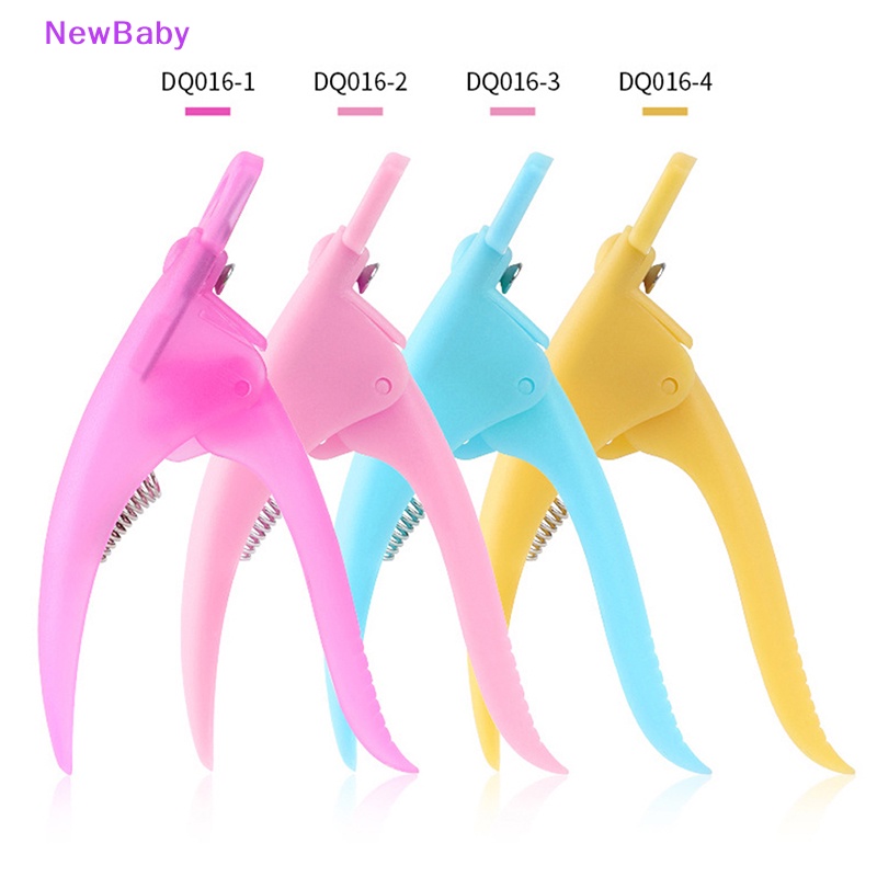 Newbaby 1PC Gunting Kuku Gunting Kuku Palsu U-Edge Manicure Tips Cutter Nail Art ID