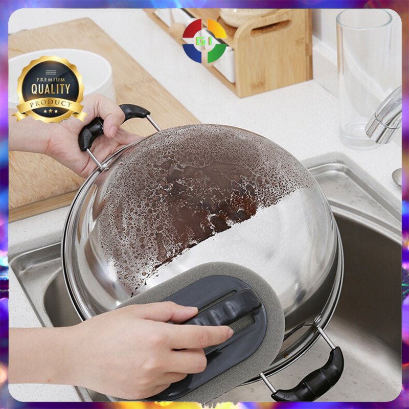 Pembersih Karat Besi Nano Melamine Magic Sponge Black