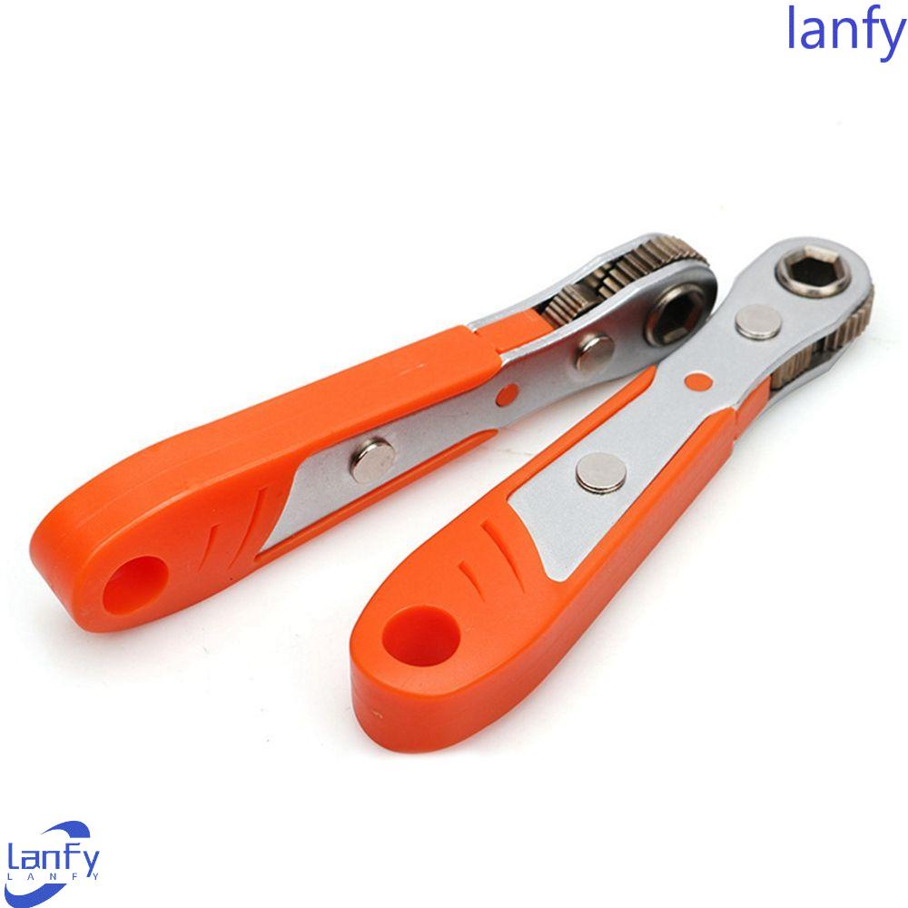 Lanfy Spanner Mini Magnetic Hexagon Screwdriver Metal Torx Quick Release Socket Obeng Alat