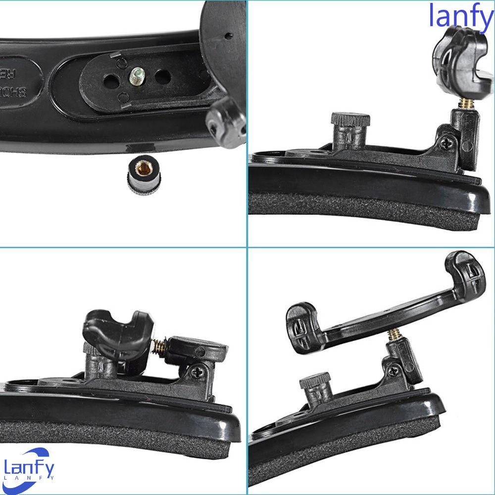 Lanfy Violin Sandaran Bahu Sudut Tinggi Violino Aksesoris Adjustable