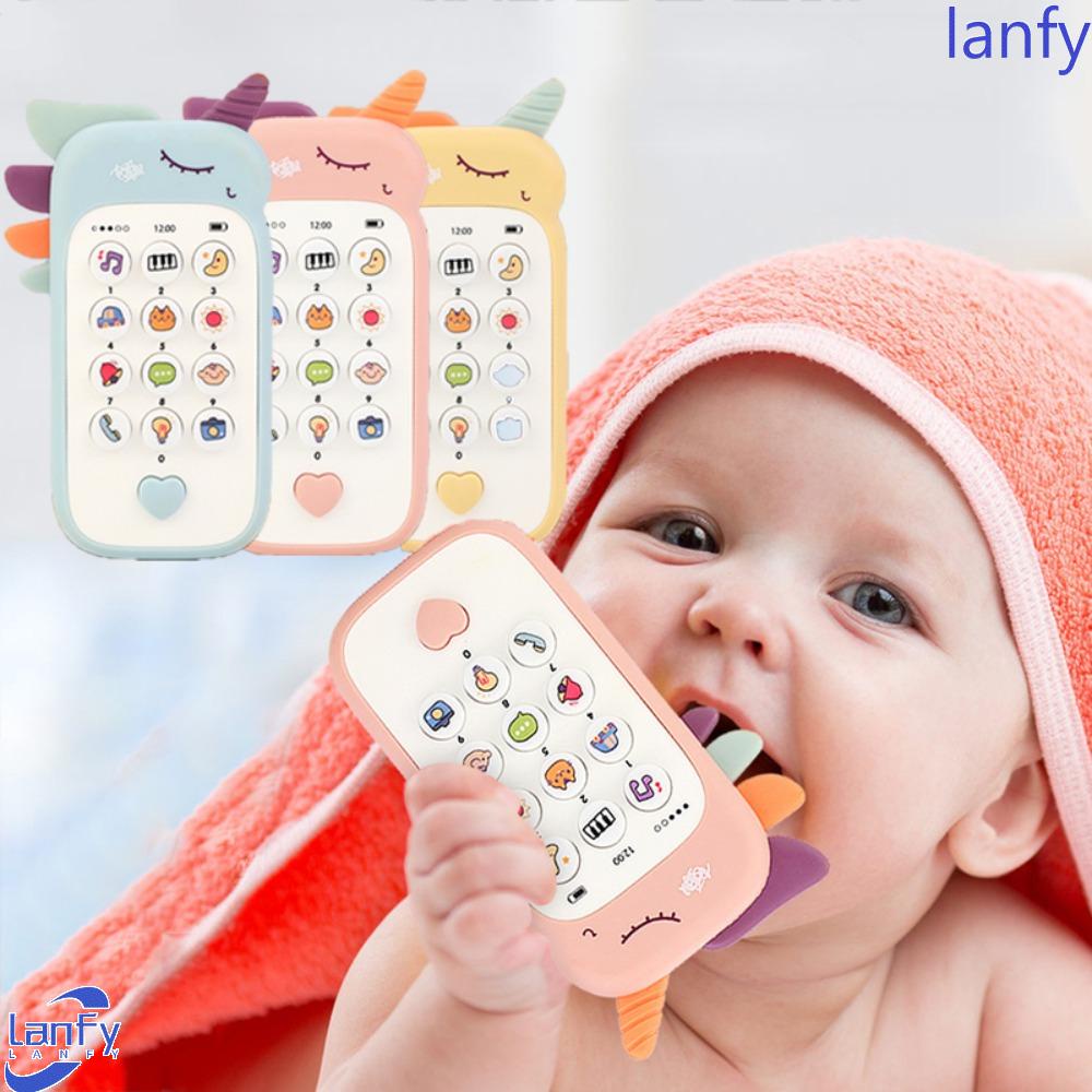 Lanfy Mainan Telepon Bayi Anak Untuk Anak Bayi Musik Suara Mainan Music Ponsel Edukasi Dini Belajar Belajar Dini|Mainan Tidur Bayi