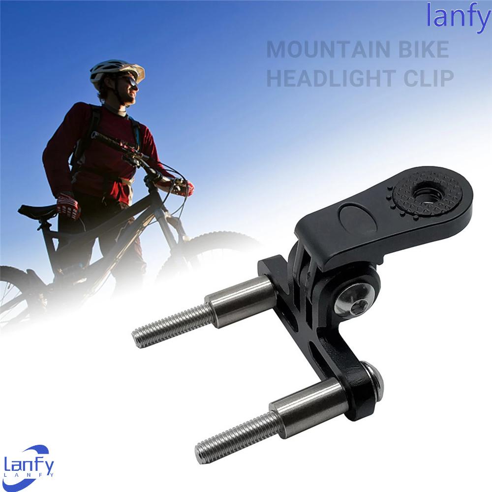 Lanfy Adaptor Holder Sepeda Bersepeda Tahan Lama Sport Kamera Headlight Mount Holder Camera Light Lamp Rack