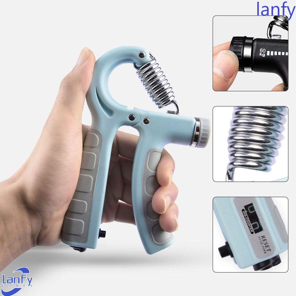 Lanfy Hand Grips Wrist Forearm Finger Pinch Carpal Expander Muscle Training Gym Spring Pegangan Tangan Heavy Gripper Adjustable Gripper