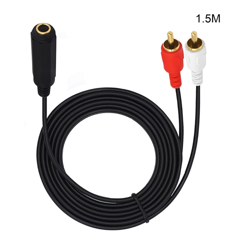 Kabel Adapter Vivi1 4 Female to 2RCA Kabel Sambung RCA Pengganti Kabel Extension