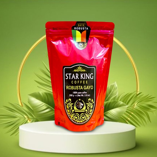 

Star King Coffe Robusta Kopi Aceh 200gr