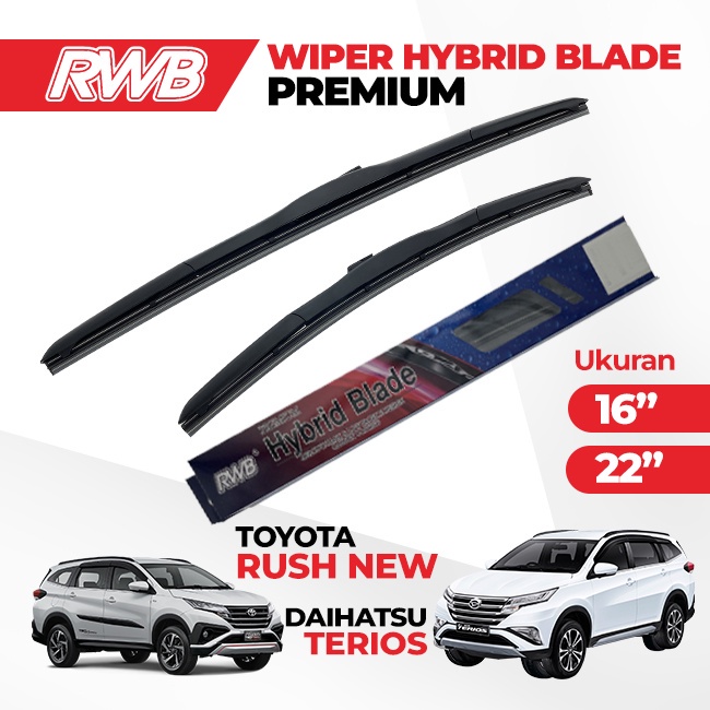 Wiper Mobil New Rush/Terios (2018-2021) Sepasang