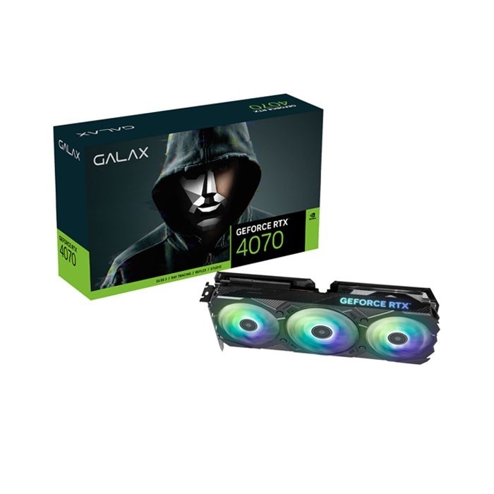 GALAX GeForce RTX 4070 12GB EX GAMER (1-Click OC) ARGB