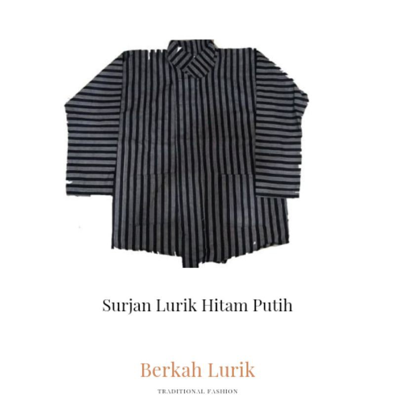 Lurik Baju Lurik Surjan Ukuran Jumbo XXL Original