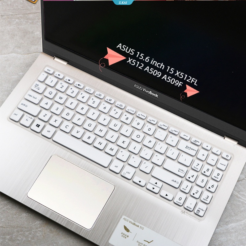 Model Yang Berlaku Untuk ASUS 15.6 Inch 15 X512FL X512 A509 A509F Aksesoris Keyboard Komputer Cakupan Penuh Tahan Air Pelindung Shell Film Keyboard Komputer [ZK]