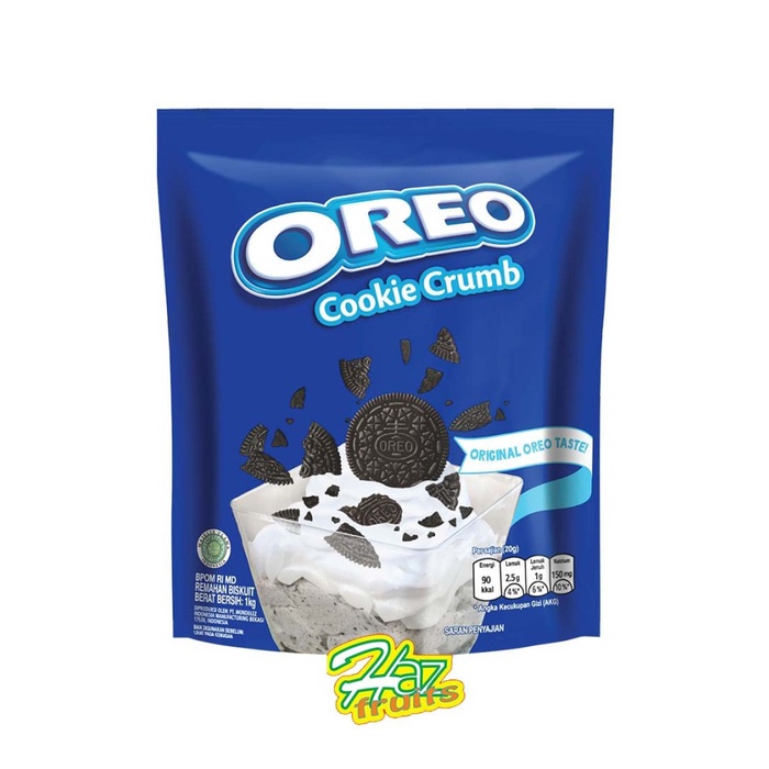 

Oreo Biskuit Cookies Crumb 1 Kg- Snack