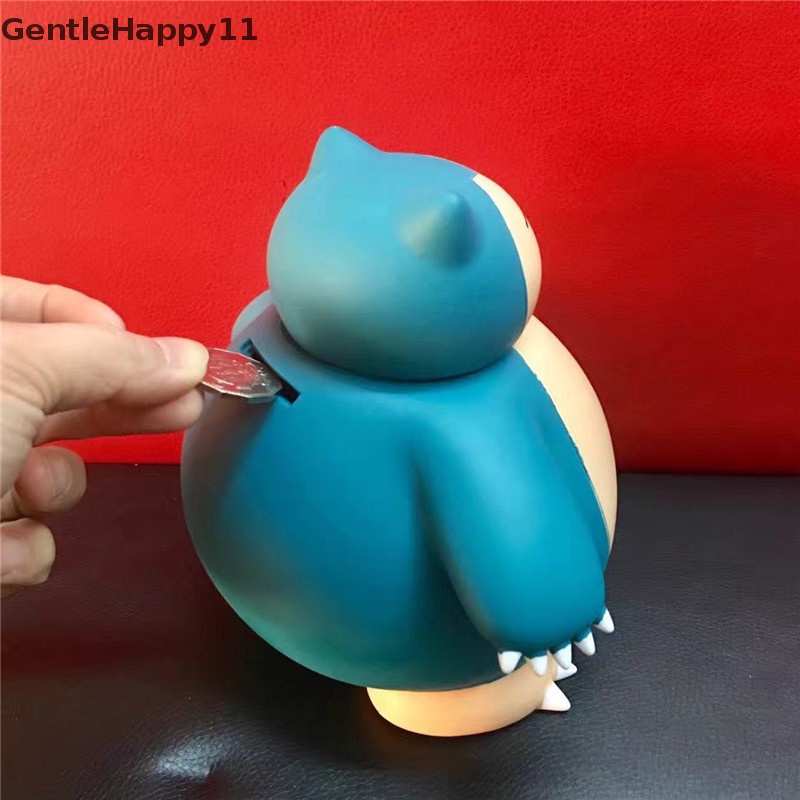 Gentlehappy Kotak Uang Pokemon Snorlax 2pose Figure Standing Sitg Celengan Tabungan Pot id