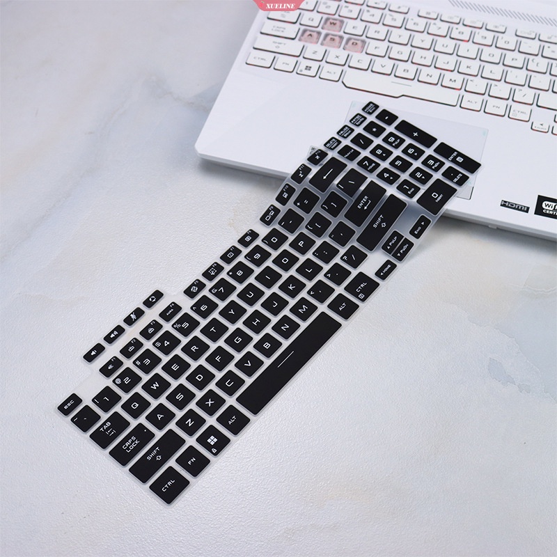 Untuk ASUS TUF Gaming F17 FX707 FX707ZM Kualitas Tinggi Silikon Keyboard film Pelindung Cover Pelindung Kulit [ZXL]