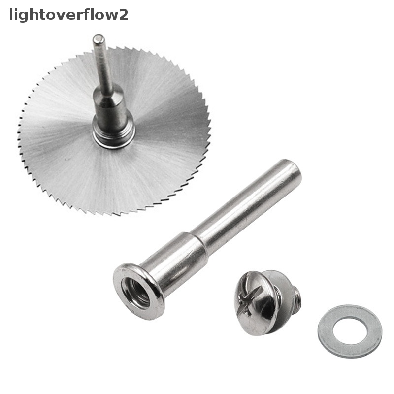 [lightoverflow2] 2pc Batang Ekstensi 3.17mm/6mm Alat Putar Circular Saw Blades Cutg Discs Mandrel Untuk Aksesori Putar Bahan Baja Kecepatan Tinggi [ID]