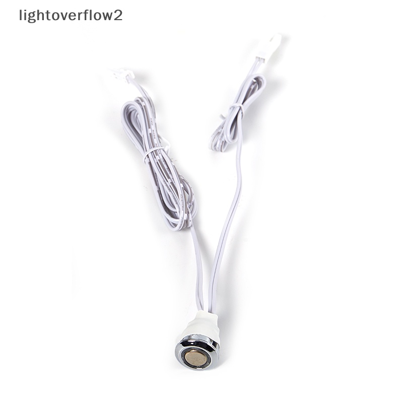 [lightoverflow2] 4a DC 3.7V 12V 24V Stepless Touch LED Dimmer Switch Dengan Kabel Dupont Untuk LED Strip DIY Tempat Tidur Lemari Kabinet Lampu [ID]