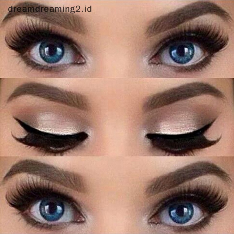 (drea) Eyeliner Model Stensil Alat Pembentuk Alis Template Kartu Eye Shadow Alat Makeup//