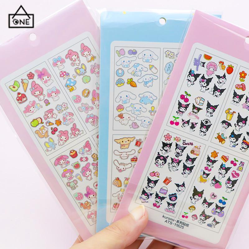 COD❤️4pcs Stiker Koromi Waterproof Kartun Untuk Jurnal Dekoratif Stiker-A.one