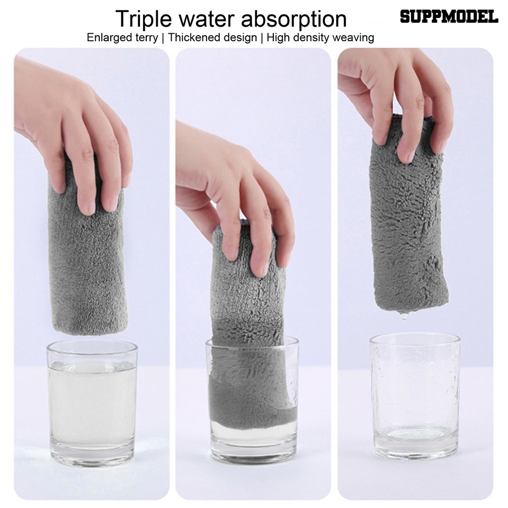 [SM Otomatis] Sikat Ban Lembut Gagang Panjang Desain Gantung Microfiber Wheel Wash Cleaning Brush Tire Rim Detailing Brush Aksesoris Mobil