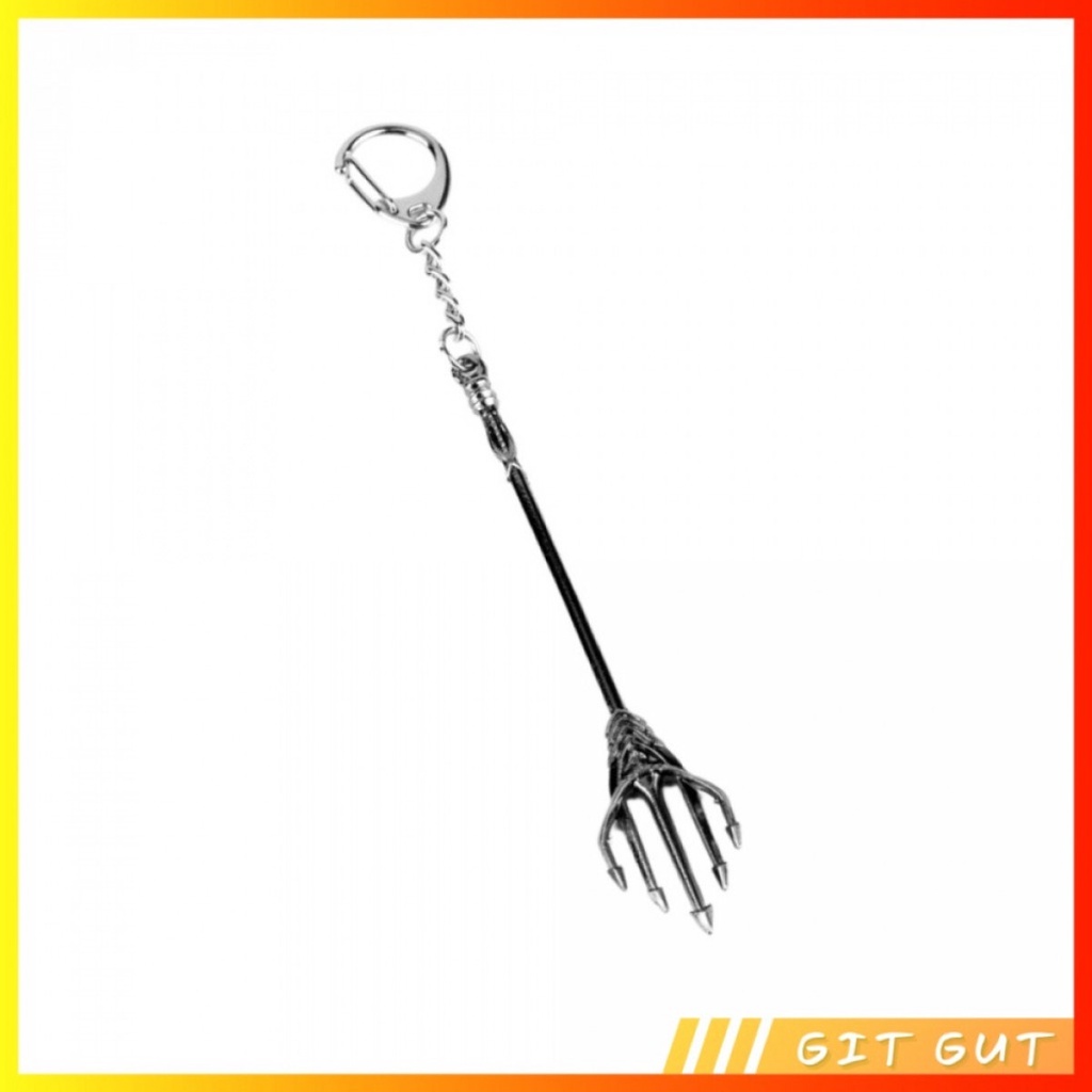 Keychain Gantungan Kunci Aquaman Trident Tombak