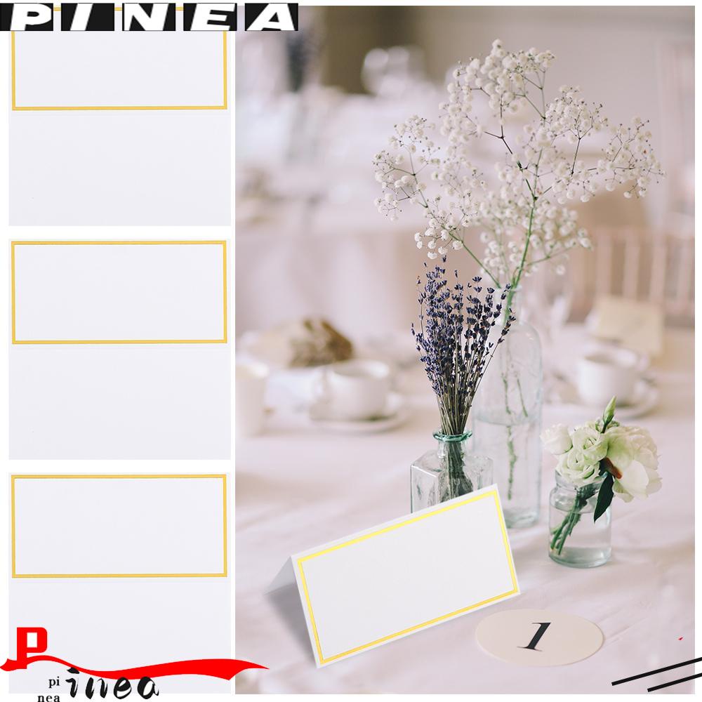 Nanas 20/50PCS Tempat Kartu Kosong Party Table Decor DIY Craft Pesan Ucapan