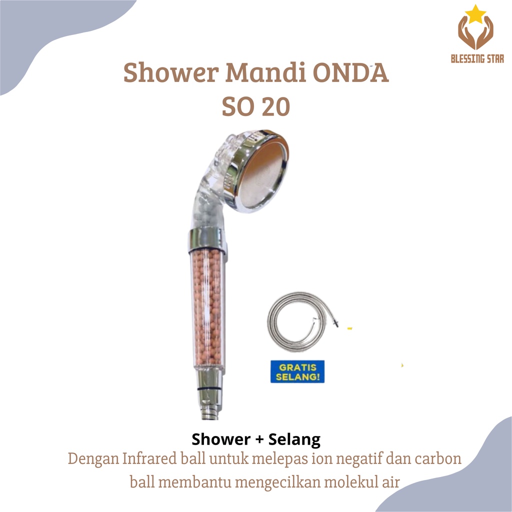 ONDA Hand Shower Ion SO 20 Sower Mandi